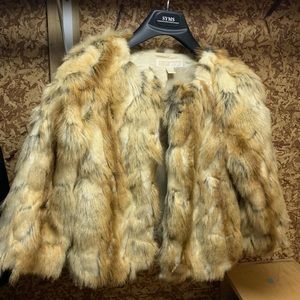 Michael Kors Faux Fur Coat